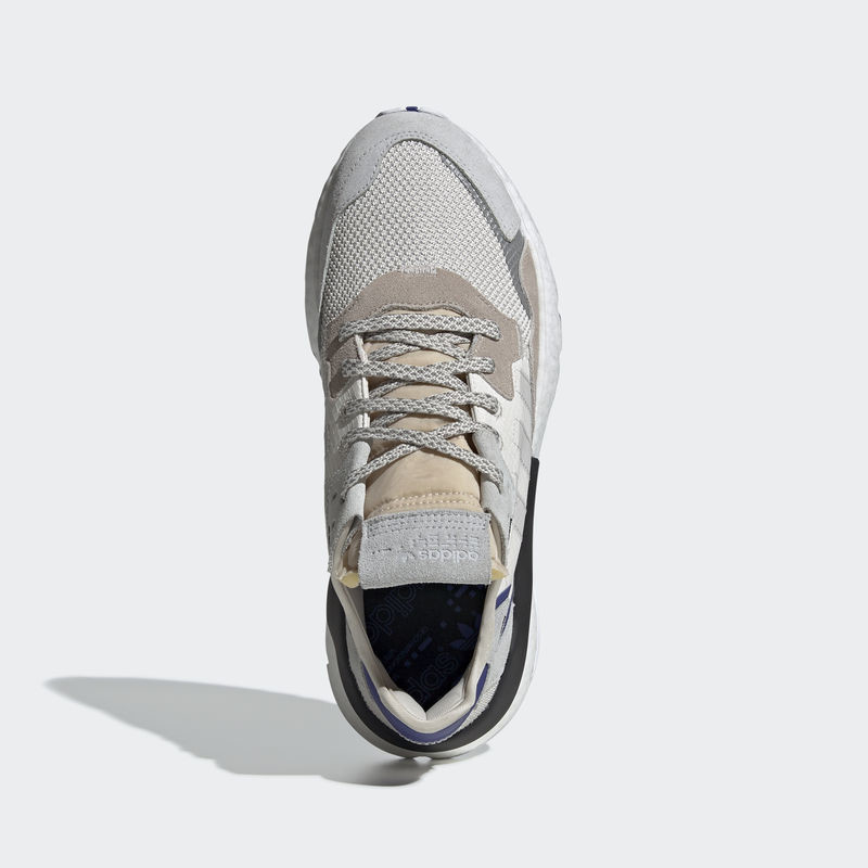 Adidas nite jogger shoes white best sale